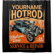 Frisierte Auto Garage Personalisiert NAME Mechanis