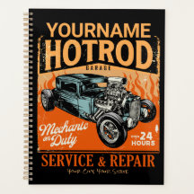 Frisierte Auto Garage Personalisiert NAME Mechanis