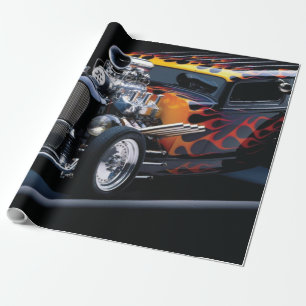 Frisierte Auto Geschenkpapier
