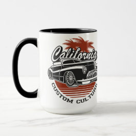 frisierte Auto Kaffee Tasse