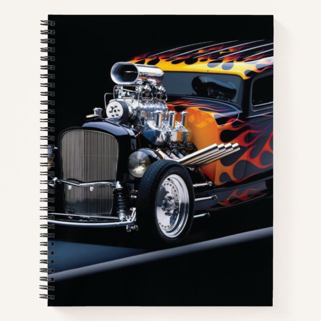 Frisierte Auto Notizbuch (Vorderseite)