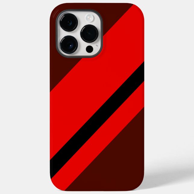 Frisierte Auto Red iPhone Case (Rückseite)