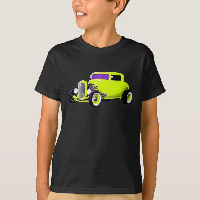 Frisierte Auto T-Shirt (Vorderseite)
