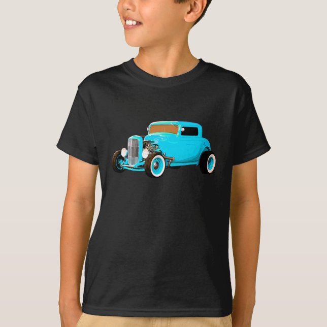 Frisierte Auto T-Shirt (Vorderseite)