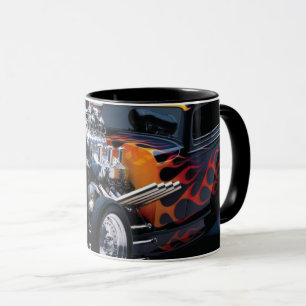 Frisierte Auto Tasse