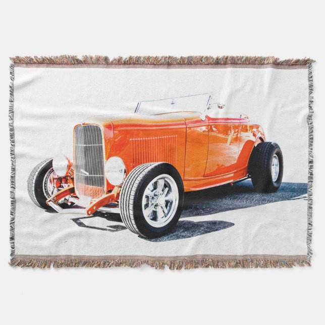 Frisierte Auto Throw Blanket Decke (Vorderseite)