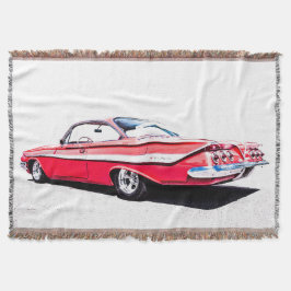 Frisierte Auto Throw Blanket Decke