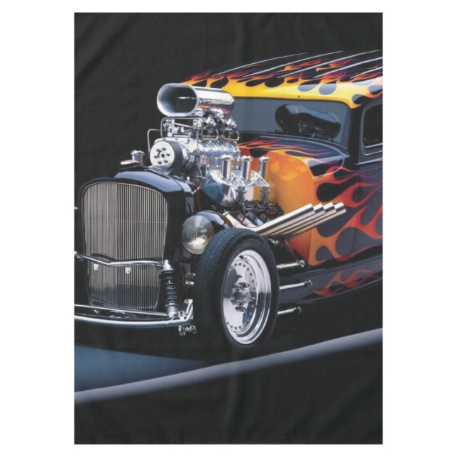 Frisierte Auto Tischdecke (Vorderseite)
