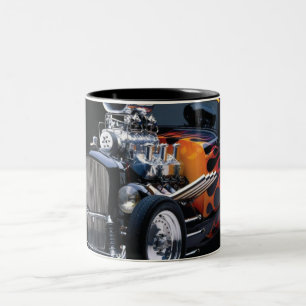 Frisierte Auto Zweifarbige Tasse