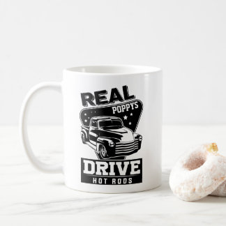 Frisierte Autos für Großvater-Pop hinzufügen Kaffeetasse