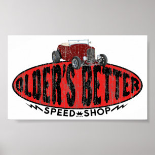 Frisierte Autos Poster