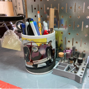 Frisierten Autos & Rennwagen Comic, 1952 Jumbo-Tasse