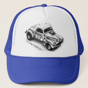 Frisiertes Auto Willy 27 Truckerkappe