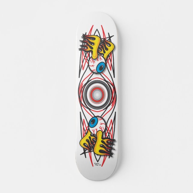 Frisiertes AutoSkateboard Skateboard (Vorne)