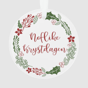 Frisischer Heiligabend, Noflike Krystdagen Ornament