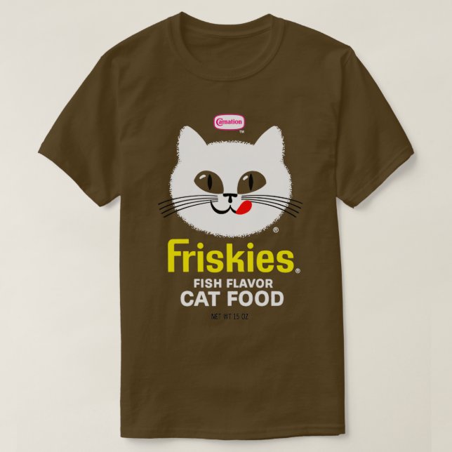 Friskies Katzenfutter T-Shirt (Design vorne)