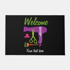 Frisurwerkzeuge Fußmatte