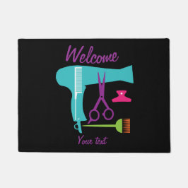 Frisurwerkzeuge Fußmatte