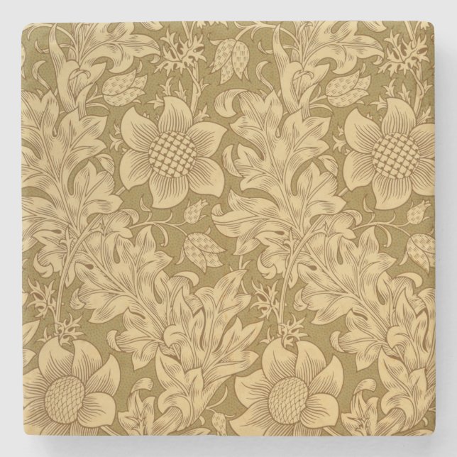 "Fritillary" Tapetenentwurf, 1885 Steinuntersetzer (Vorderseite)