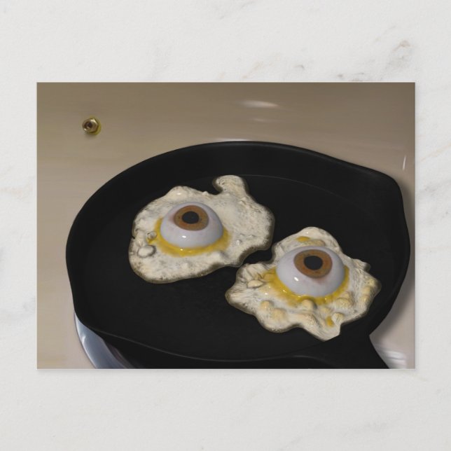 Frits ou frits ? Carte postale (Devant)