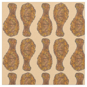 Frittierter Hühnerleg Drumstick Südliches Soul Leb Stoff