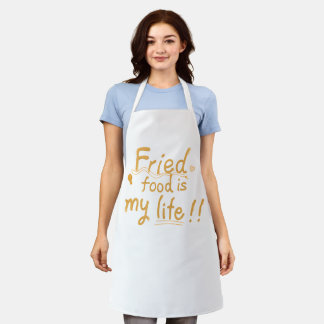 Frittiertes Essen ist mein Leben Schürze