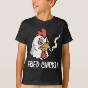 Frittiertes Hühnchen Lustiger Wortwitz Erwachsenen T-Shirt