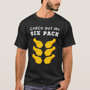 Frittiertes Hühnchen Schau Dir Meinen Sechserpack T-Shirt
