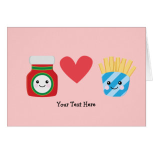 Fritures et ketchup (personnalisables)