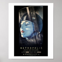 Fritz Langs Metropolis (1927) Poster