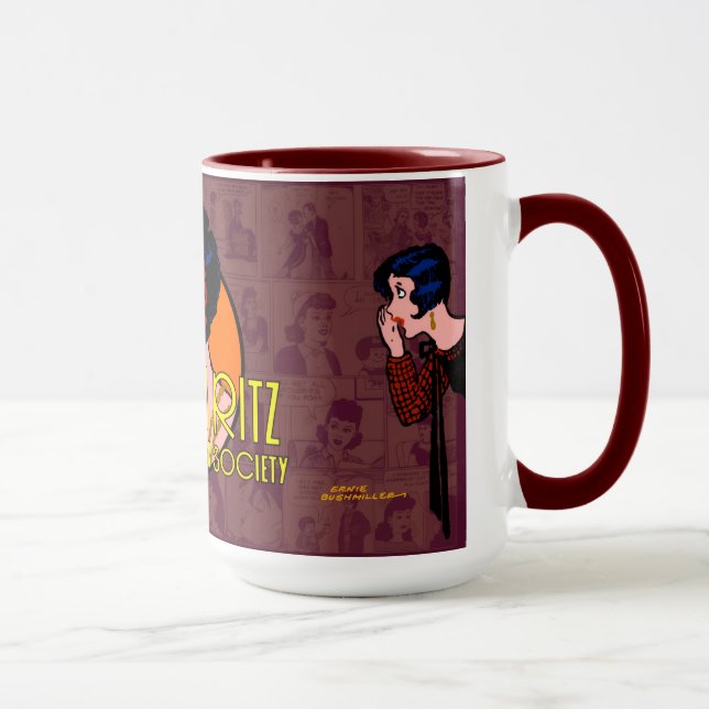 Fritzi Ritz Würdigungsgesellschaft Tasse (Rechts)