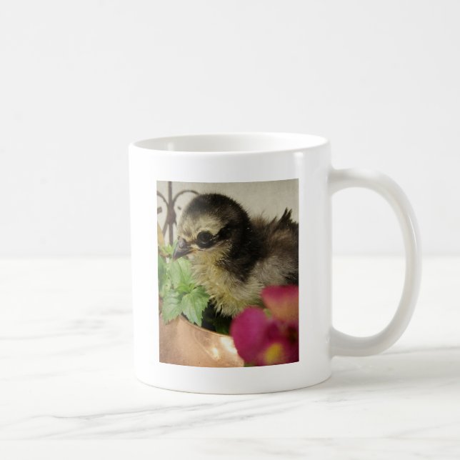 Frizzle Chick in Blume Kaffeetasse (Rechts)