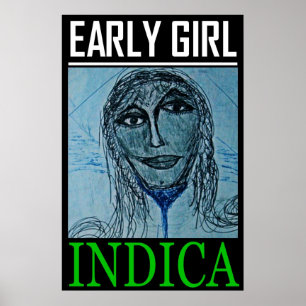 FRLY GIRL INDICA POSTER