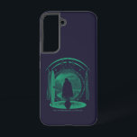 FRODO™ Leaving THE SHIRE™ Silhouette Samsung Galaxy Hülle<br><div class="desc">THE LORD OF THE RINGS™ | Frodo stands at the doorway to Bag End in The Shire,  ready for adventure! Grab this on a cool graphic t-shirt,  tote bag,  or notebook! Shop this design on even more custom Zazzle gifts!</div>
