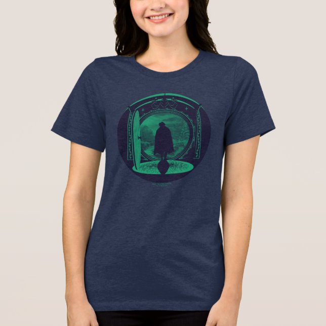 FRODO™ Leaving THE SHIRE™ Silhouette Tri-Blend Shirt (Vorderseite)