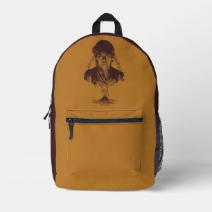 FRODO™ MOUNT DOOM™ Tengwar-Inschrift Grafik Bedruckter Rucksack