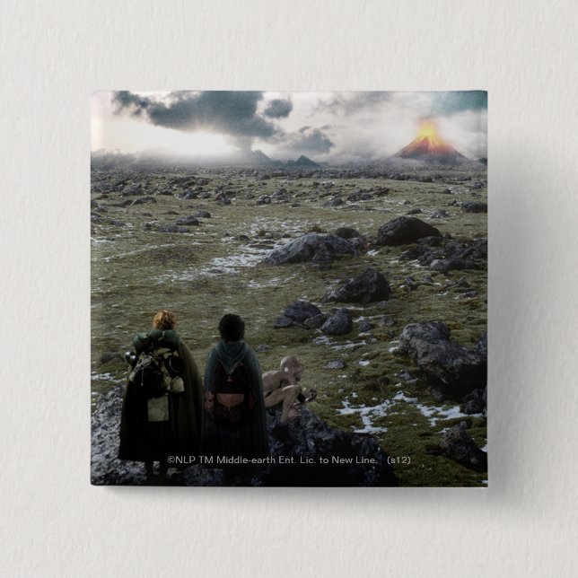 FRODO™ und Samwise Stehend Button (Vorderseite)