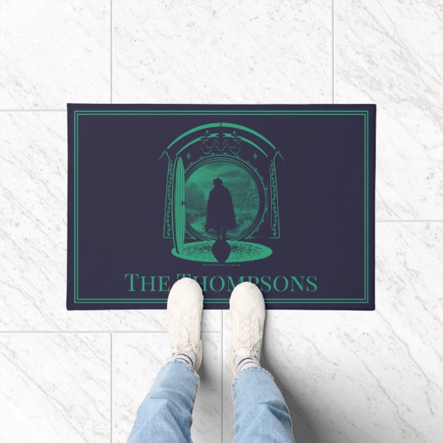 FRODO™ Verlässt die GEMEINDE™ Silhouette Fußmatte (Indoor)