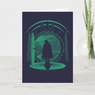 FRODO™ Verlasst DIE SHIRE™-Silhouette Karte