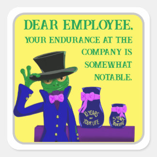 Frog Anniversary Aufkleber