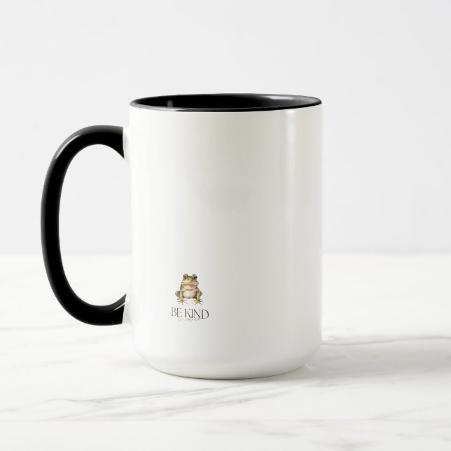 Frog B&W Tasse (Links)