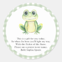 Frog Baby Shower - Gebetskandal