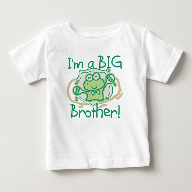 Frog Big Brother Baby T-shirt (Vorderseite)