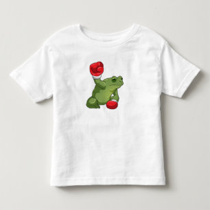 Frog Boxer Boxing Gloves Kleinkind T-shirt