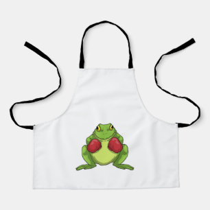 Frog Boxer Boxing Gloves Schürze