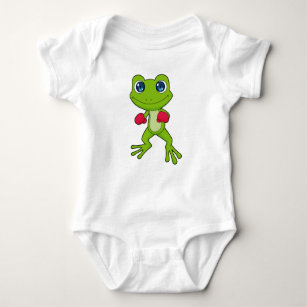 Frog Boxing Boxer Boxhandschuhe Baby Strampler