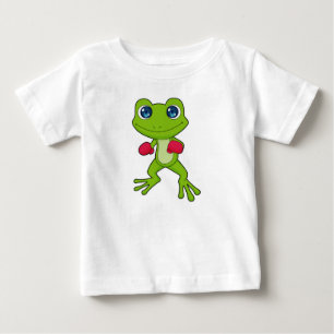 Frog Boxing Boxer Boxhandschuhe Baby T-shirt