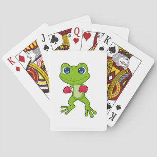 Frog Boxing Boxer Boxhandschuhe Spielkarten