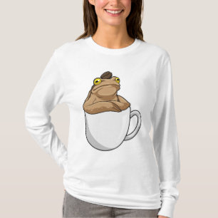 Frog Coffee Coffee Bean T-Shirt