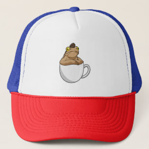 Frog Coffee Coffee Bean Truckerkappe